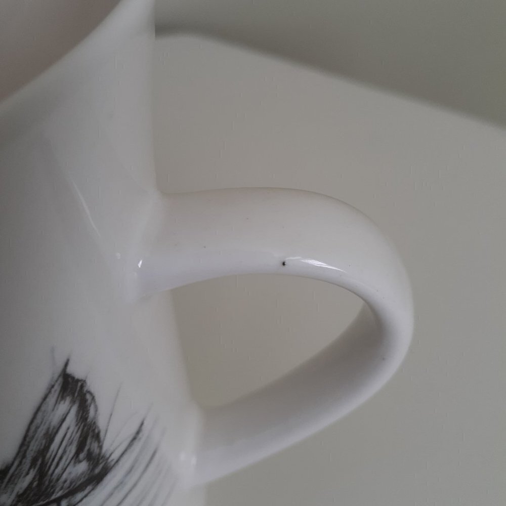 Cheri Lane Forty Winks Mug designed by Steve O'Connell White with Kittens - Picture 8 of 8